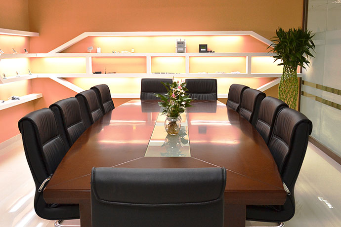 Clean and bright meeting room