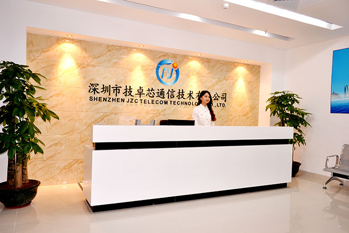 Company reception desk